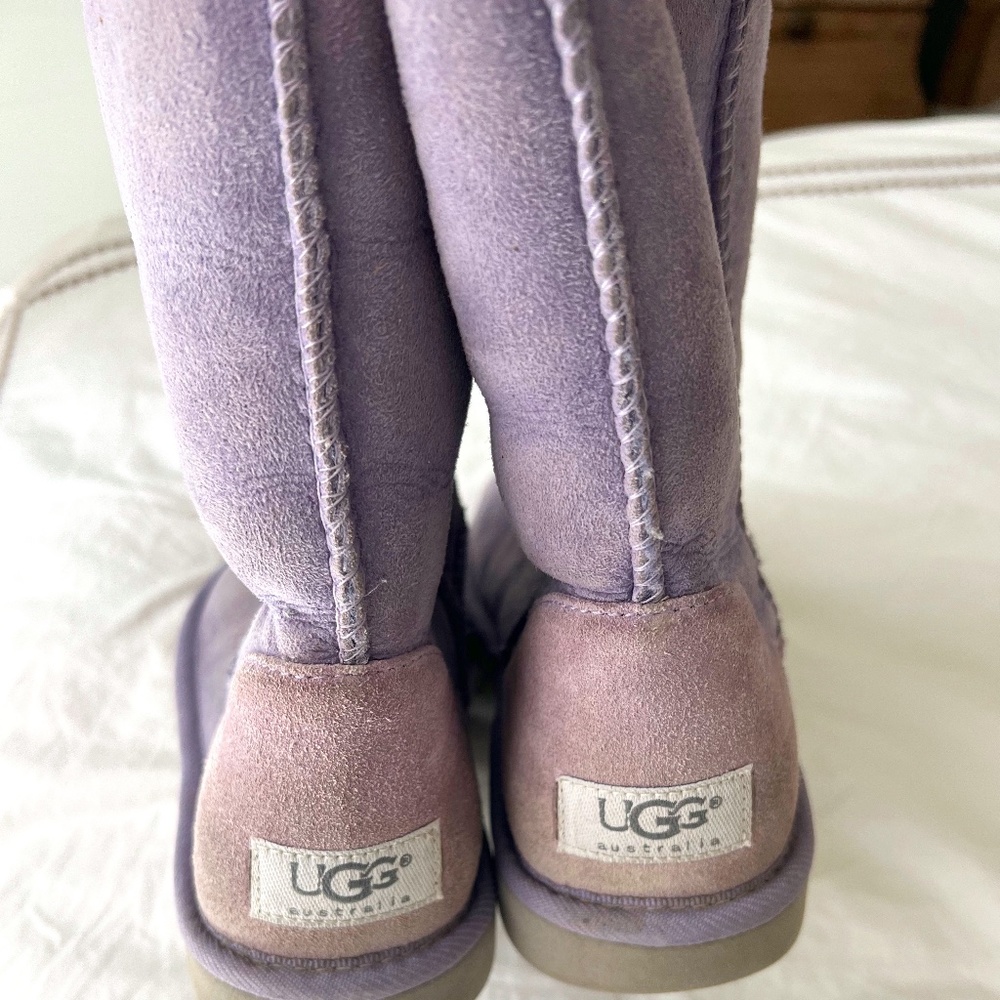 Authentic Purple Ugg Boots -Size 6